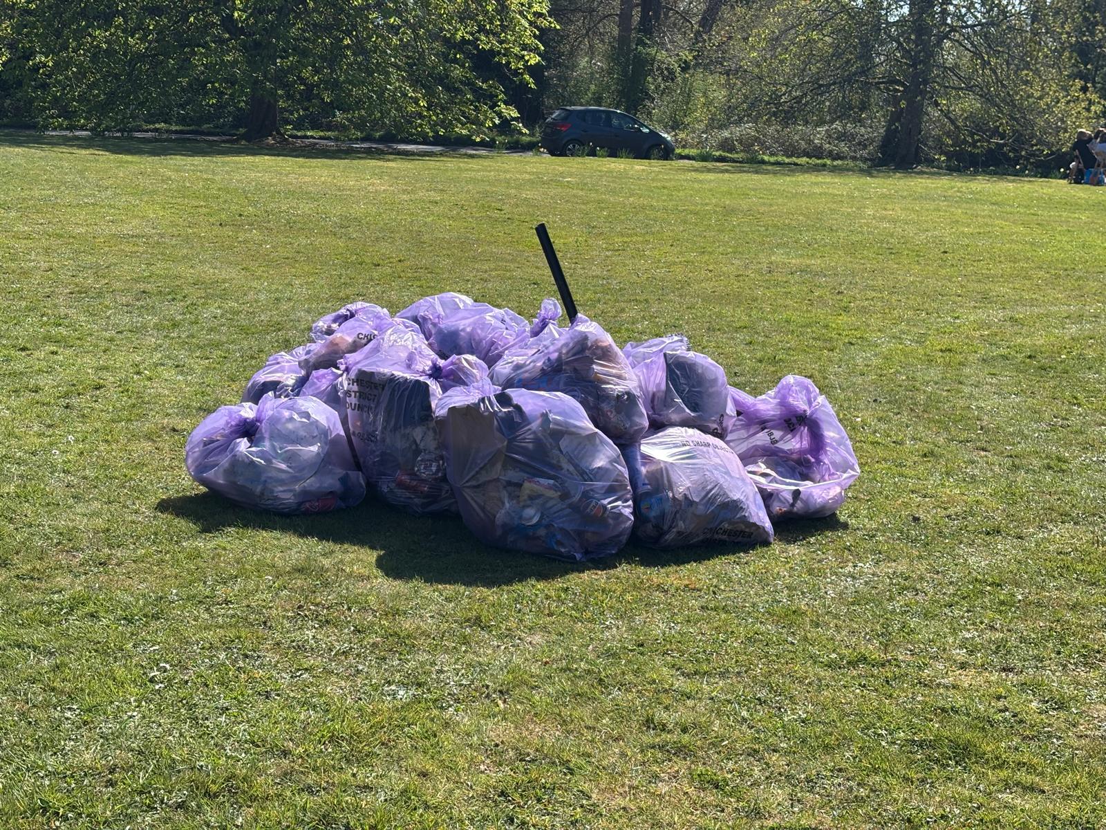 Litter Picking Rubbish